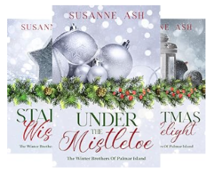 The Winter Brothers Of Palmar Island - A Sweet Christmas Romance series by Susanne Ash